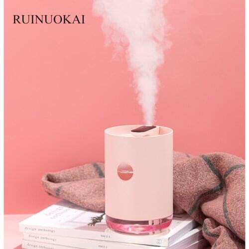 3000mAh Portable Wireless Air Humidifier 1000ML Ultrasonic USB Mist Maker Fogger Aroma Diffuser Humidifier with LedLamp for Home