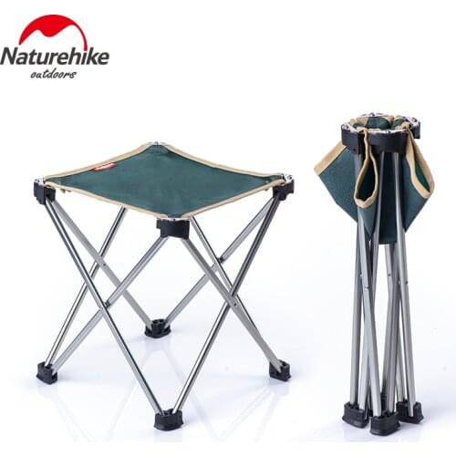 Naturehike NH17Z012-L Portable Mini Folding Stool Foldable Chair Seat a Qucik Rest For Fishing Camping Hiking Picnic Garden BBQ
