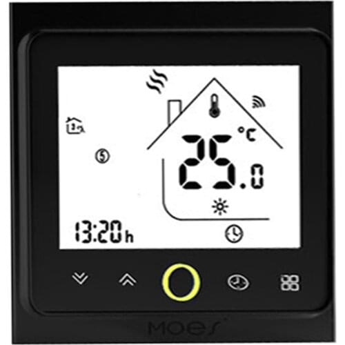 ZigBee Intelligent Thermostat Programmable Controller ZigBee Hub Smart Life Tuya APP Remote Control Compatible with Alexa Google