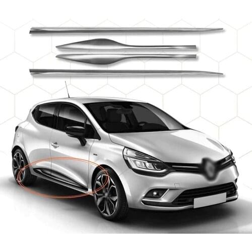 Renault Clio 4 For Chrome Side Door Streamer 4 Piece 2012-2021- HB-SW
