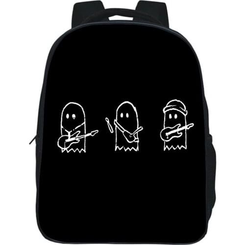Julie And The Phantoms School Bag 3D Sunset Curve Band Printing Fashion Campus Student Backpack Boy Girl Small Bookbag