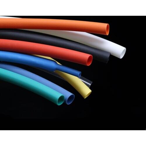9.5mm Heatshrink Tube Heat Shrink Tubing Wire Sleeves Wrap Waterproof 3:1 Ratio Glue Lined Black/Transparent/White/Red/Green