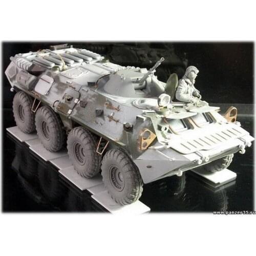 1 / 35 Modification of assembly model Tyres for BTR-80 early type 2-1