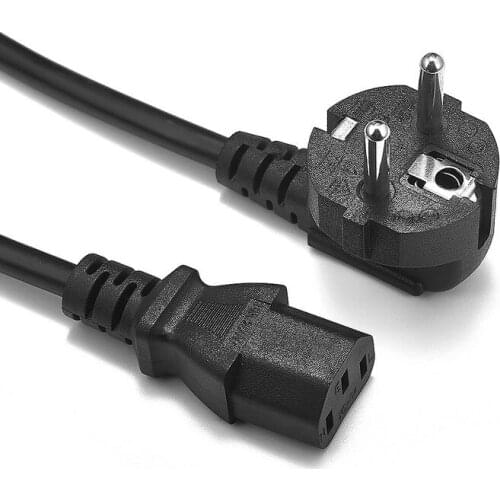 200pcs EU European AC Adapter Power Cord Euro IEC C13 5ft Extension Power Cable For Philips soup maker Exercise Bike