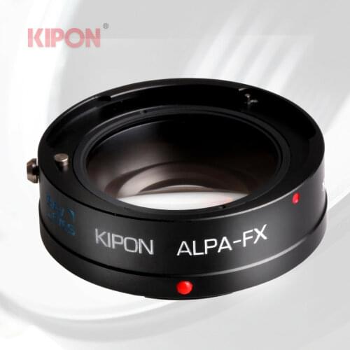 Kipon Adapter Focal Reducer Speedbooster for Alpa Lens to Fuji X XF Camera
