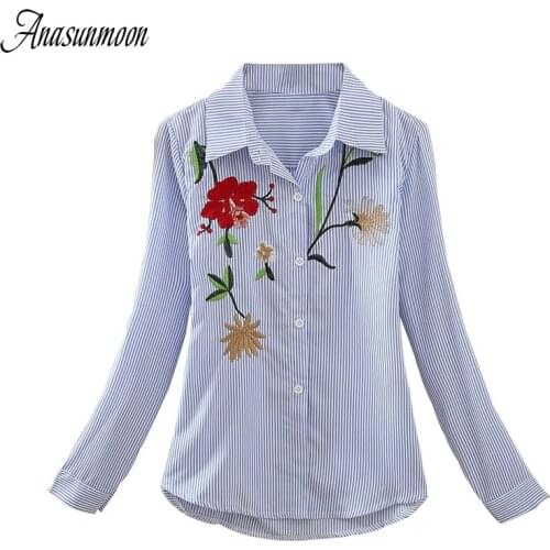 ANASUNMOON Fashionable Shirt Dresses