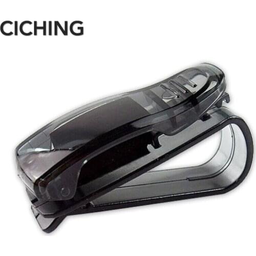 Car Vehicle Sun Visor Glasses Holder Clip for toyota auris reno megane 2 focus 2 fabia kia sportage 3 grand vitara kia rio