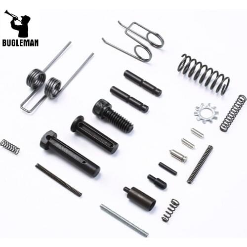Bugleman Tactical 21pcs All Lower Pins Kit Springs and Detents Magazine Catch .223/5.56 AR15 Parts Hunting Accessories