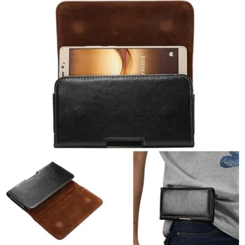 Luxury Genuine Leather Men Waist Bag Clip Belt Pouch Case For Blackview BV9500 BV6800 Pro BV9600 Plus BV5500 BV9900 BV6300 Pro