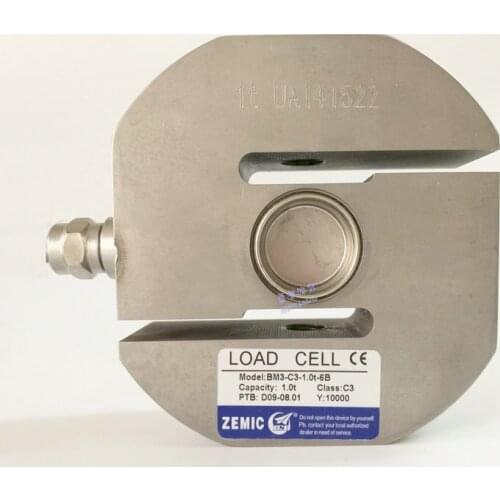 BM3 S beam stainless steel tension and compression load cell sensor 3t 4t 5t 6t 7.5t