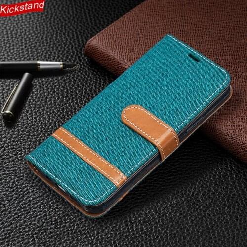 Wallet Leather Case for Redmi Note 10S 10 9 Pro Max 9S 8T 8 7 6 5A Note10 4G Cover Flip Phone Bag Jeans Pattern Shell Card Slot