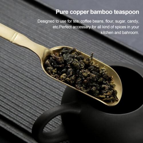 Exquisite Wooden Tea Spoon Fishtail Shaped Tea Scoops Teaspoon Teaware Accessories Tea Shovel for Home Teahouse Office