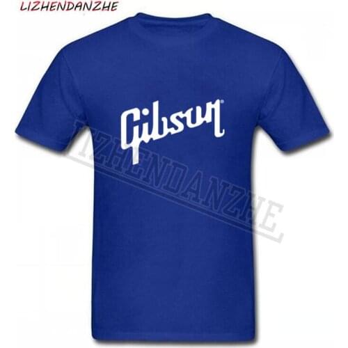 Summer New Gibson T Shirts Men Cotton O Neck T-Shirt Man Short Sleeve Tshirt Size Hip Hop Men Tee Tops tees Free Shipping 0187