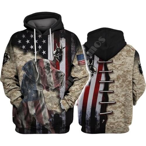 Greatdane USA Join Military 3D Hoodies Printed Pullover Men For Women Funny Sweatshirts Christmas Sweater Drop Shipping