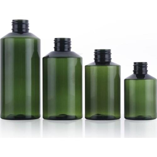 50ml 100ml 150ml 200ml 500ml Spray Bottle Green Plastic Sprayer Bottle Refillable Travel Perfume Water Dispenser Cosmetic Bottle
