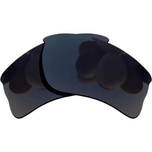 Polarized Sunglasses Replacement Lenses for-Quarter jacket Frame - Grey Black