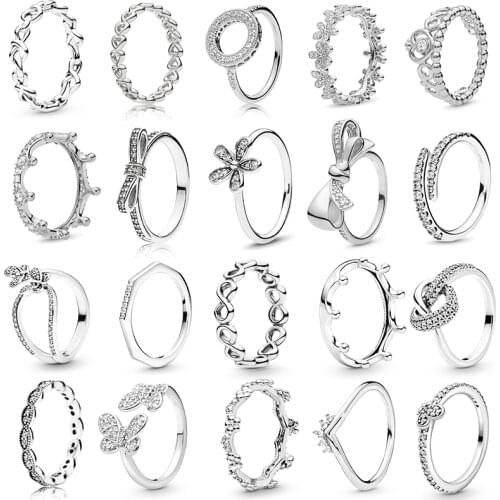 Женские серебряные кольца TOGORY China At AliExpress