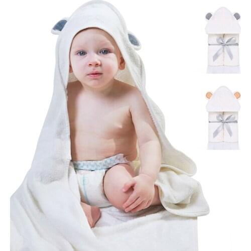 Premium Baby Towel Baby Washcloth Set Organic Bamboo Baby Bath Towel Extra Soft And Thick Newborn Hooded Towel Baby Washcloth
