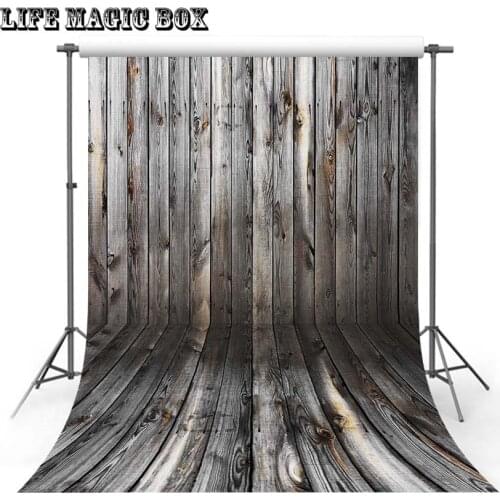 LIFE MAGIC BOX Dark Grey Wooden Wall Christmas Background Fish Live Wallpaper Grass Backdrop For Sale Floor-447