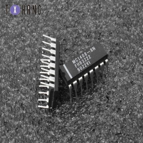 1PCS/5PCS MC1408-8N MC1408 DIP-16 8-bit multiplying D/A converter IC diy electronics