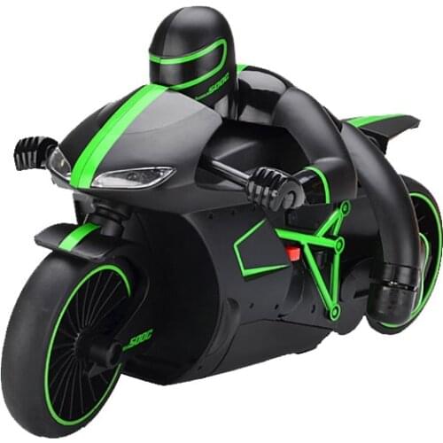 2.4GHz Motorcycle Remote Control Car Speed Drift LED Light Remote Control Motorcycle 4 Channel Racing Toy Gift