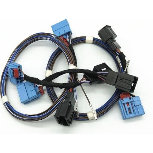 Car LED Flowing water Dynamic Sequential taillight cable wiring Harness adapter For MQB Golf 7 MK7 upgrade To Golf 7.5