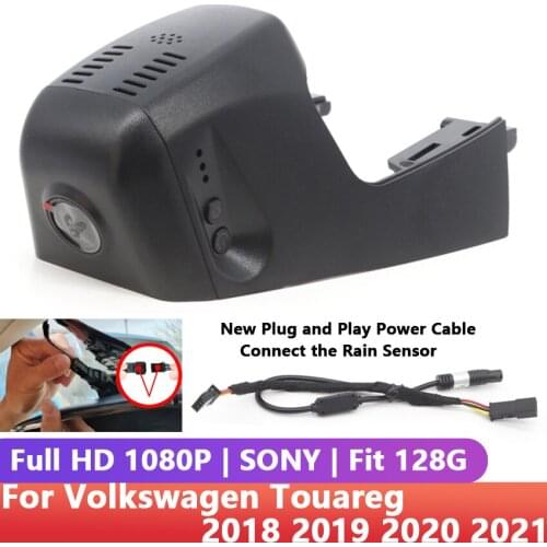 Car DVR Wifi Video Recorder Dash Cam Camera High Quality Night Vision Full HD 1080P For Volkswagen Touareg 2018 2019 2020 2021