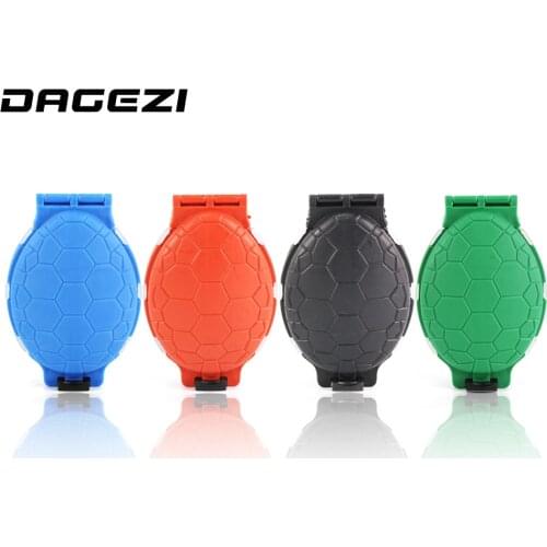 DAGEZI 4 colors Fishing Tackle Boxes Fish Lure Bait Hooks fishing Tackle Tool for Storing Swivels,Lures Fishing Accessories