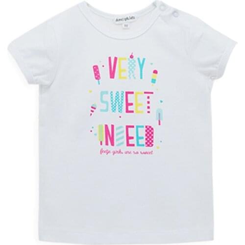 Girls T-shirt Summer Autumn Baby Newborn Infant Sweatshirt Toddler Top Children Kids T shirt Clothing tops футболка детская