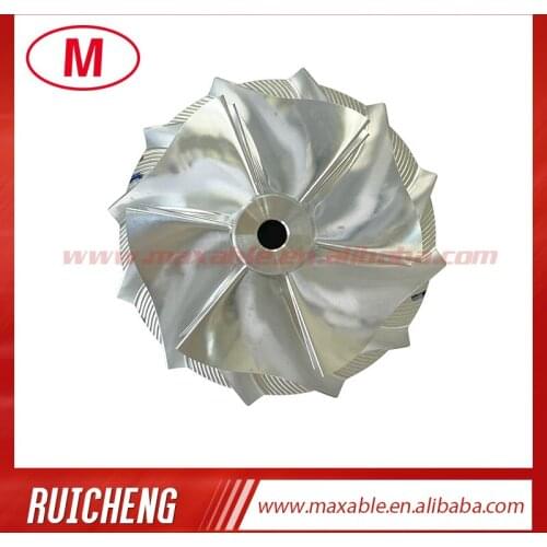 GT3582 451644-0005 Upgrade 63.50/82.00 mm 6+6 blades high performance turbocharger billet/milling/aluminum 2618 compressor wheel