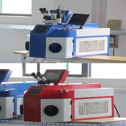 High quality good effect 100W 200W Spot Jewelry Laser Welding Machine for sensor, tungsten wire, high power diode
