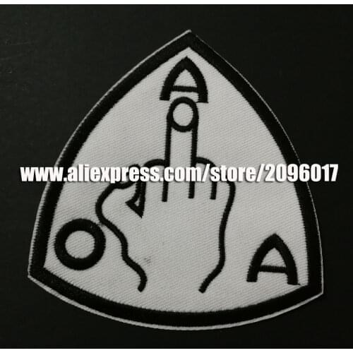 10pcs/lot Outlaws MC Patches for Motorcycle OAA Jacket Clothing Rider badges of nomad iron on sticker Biker vest appliques