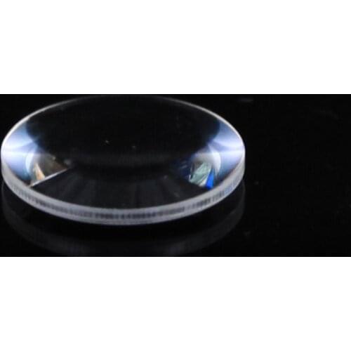Optical double convex lens diameter 28mm focal length 46.758mm K9 quality customization
