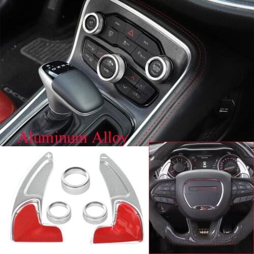 Shift Paddle Air Condition Switch Trim for Dodg Challenger Charger 2015