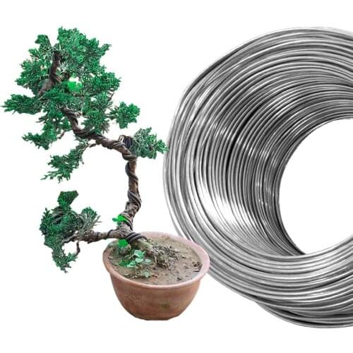 Bonsai Wires Aluminum Bonsai Training Wire Multi size 2 3 4 5 6 mm Black White