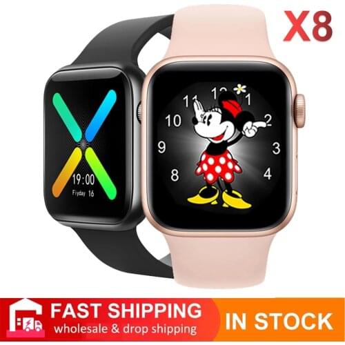 2021 IWO 13 MAX Smart Watch X8 1.54"HD Bluetooth Call Custom Wallpaper Heart Rate Monitor Sport Smartwatch PK W46 W26 T500 X7 X6