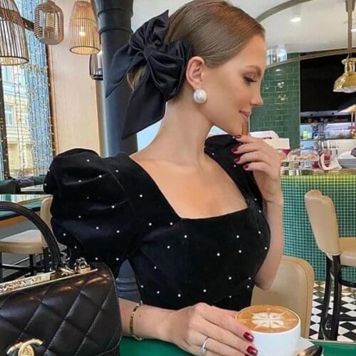 Two Layer Butterfly Bow Hairpins Large Hair Clips Ties Hair Bows Satin Girls Hairpins For Women Bowknot Hair Accessories