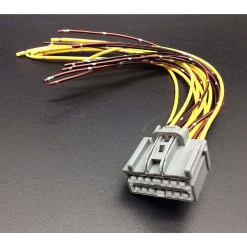 1PC for Ford Focus new Mondeo Edge for SONY DSP power amplifier 3pin plug connector cable wire