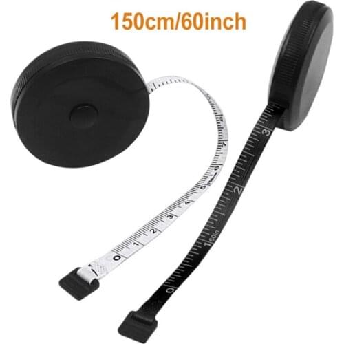 1pc 150cm/60" Tape Measures Portable Retractable Ruler Children Height Ruler Centimeter Inch Roll Tape 2 Color