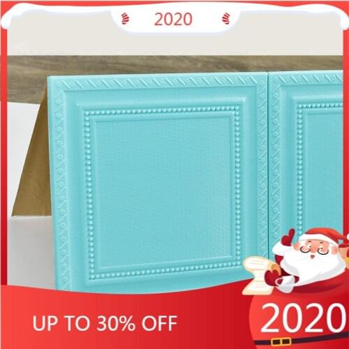 10pcs Self adhesive Waterproof TV Background Brick Wallpapers 3D Wall Sticker Living Room Bedroom Decorative Stickers