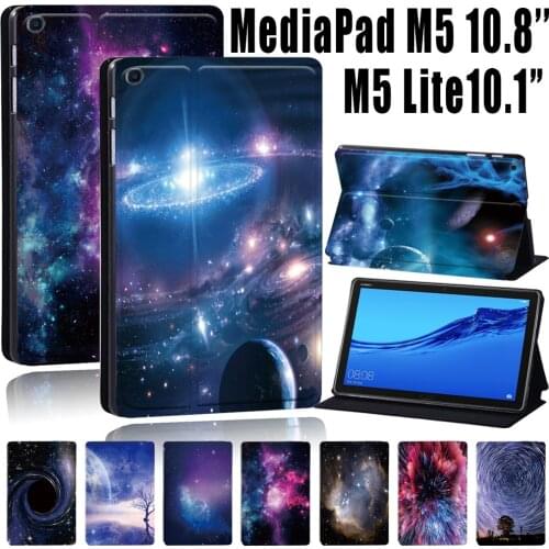 For Huawei MediaPad M5 10.8 Inch/M5 Lite 10.1 Inch Tablet Case Drop Resistance Protective Case + Stylus