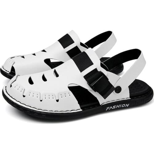 Cuir genuine sandalet beach gladiators rasteira uomo shoes en classic casa erkek sandalle couro vietnam man homme deportivas de