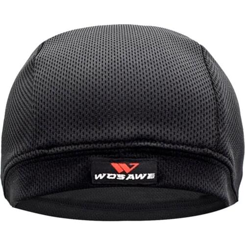 Breathable Mesh Mens Motorcycle Helmet Inner Caps Sweat Absorbent Skull Hat Thin Motocross Racing Ski Under Helmet Lining Caps