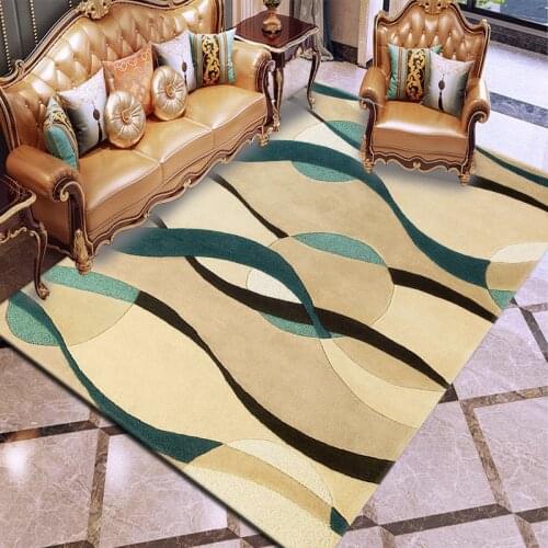 Environmental Protection European Household Carpet Floor Mats Living Room Bedroom Coffee Table Non-slip Living Room Carpet