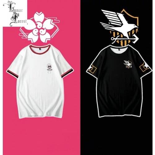 Game Azur Lane 3D Printing T-shirt Summer Fashion Round Neck Short Sleeve Popular Streetwear Plus Size