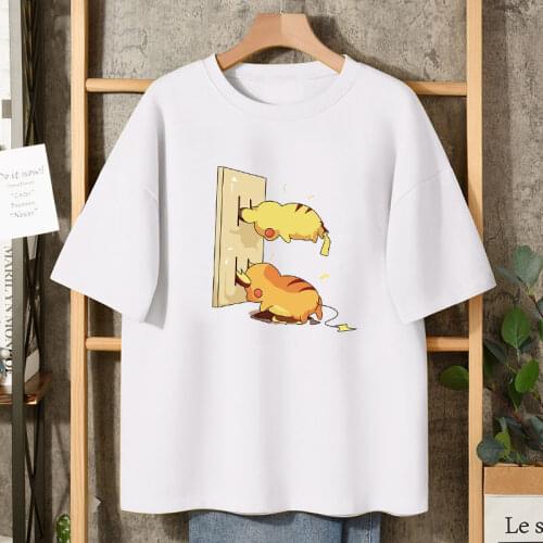 2021 Spring Summer New Women T-shirt Pure Cotton Round Neck INS Loose Casual Simple Letter Short-Sleeved White Tees Top