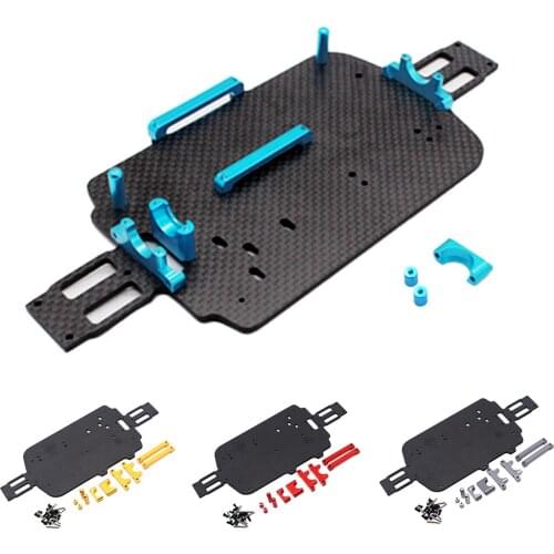 Metal Chassis for 1/18 Wltoys A949 A959 A969 A979 K929 RC Car Truck Upgrade Replacement Parts Metal Chassis Accessories