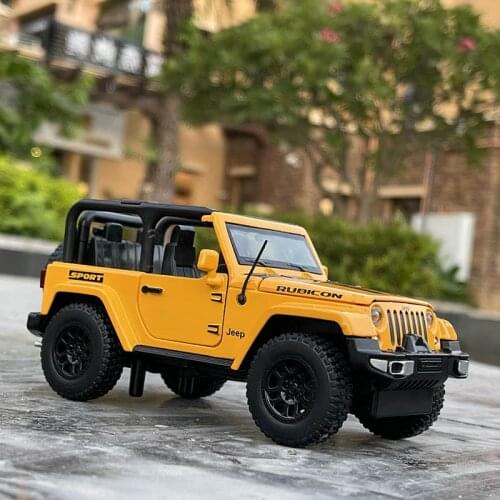 1:32 Jeeps Wrangler Alloy Car Model Car Diecasts & Toy Metal Toy Off-road Vehicles Car Model Simulation Collection Kids Toy Gift