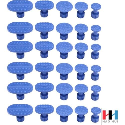 30pcs Suction Cups Car Body Paintless Dent Hail Repair Set Car Glue for Slices DIY Hand Tools Kit Paintless Dent Repair Tools