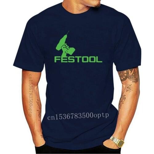 New Festool Mens O Neck Cotton T-shirt